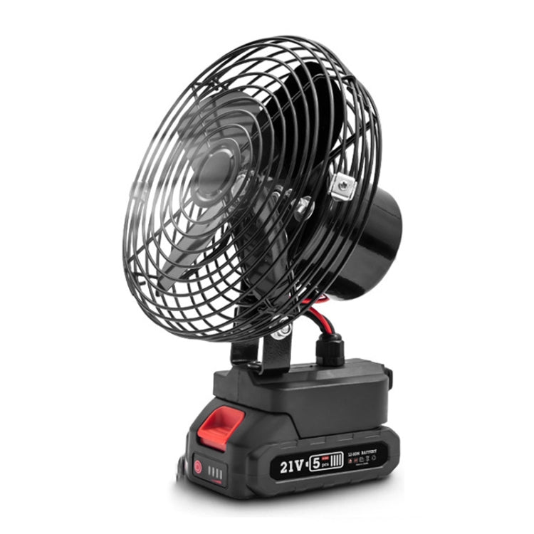 HILDA Portable Powerful Fan Outdoor Hair Dryer, With US Plug Adaptor, Style: 6 inch With 1 Battery(1500mAh) - Electric Fans by HILDA | Online Shopping South Africa | PMC Jewellery | Buy Now Pay Later Mobicred