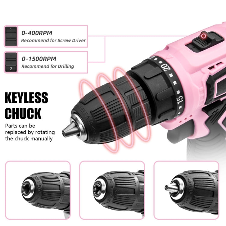 HILDA 12V Cordless Impact Drill Electrical Screwdriver, Plug: EU Plug - free shipping - PMC TechLife - Order now!