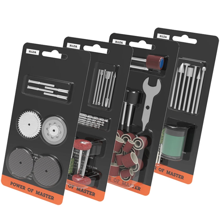 HILDA 17pcs /Set Woodworking Angle Mill Accessories Grinding Accessories Set - Abrasive Tools & Accessories by HILDA | Online Shopping South Africa | PMC TechLife | Buy Now Pay Later Mobicred