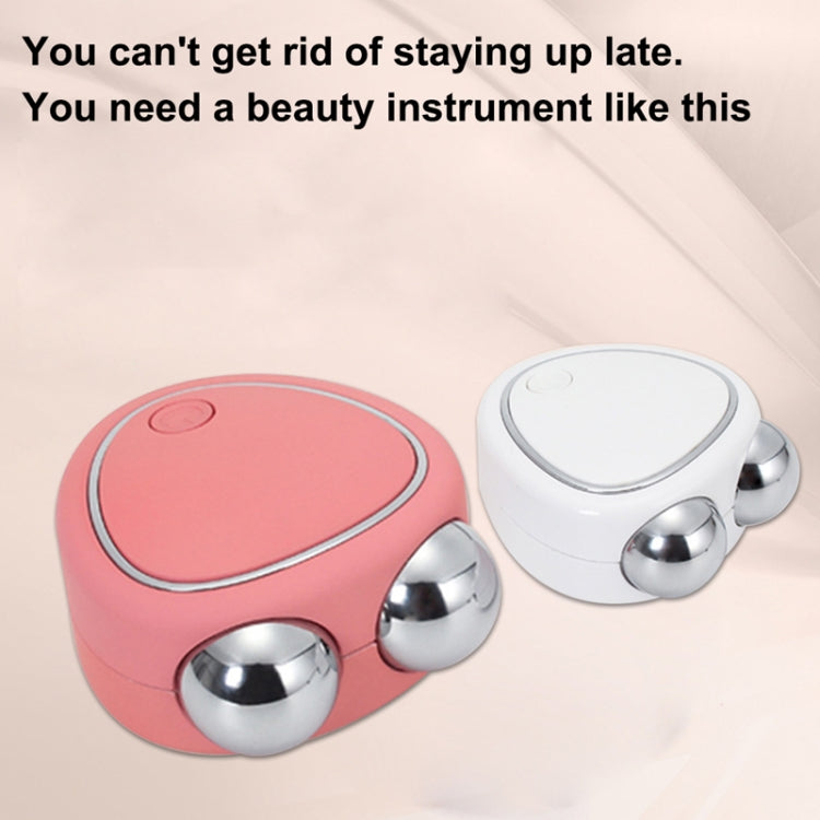 Mini Micro-Current Beauty Instrument Facial Lift Rejuvenating Device Massage Slimming Machine, Style: Acrylic Package(Pink) - Beauty Instrument by PMC Jewellery | Online Shopping South Africa | PMC Jewellery