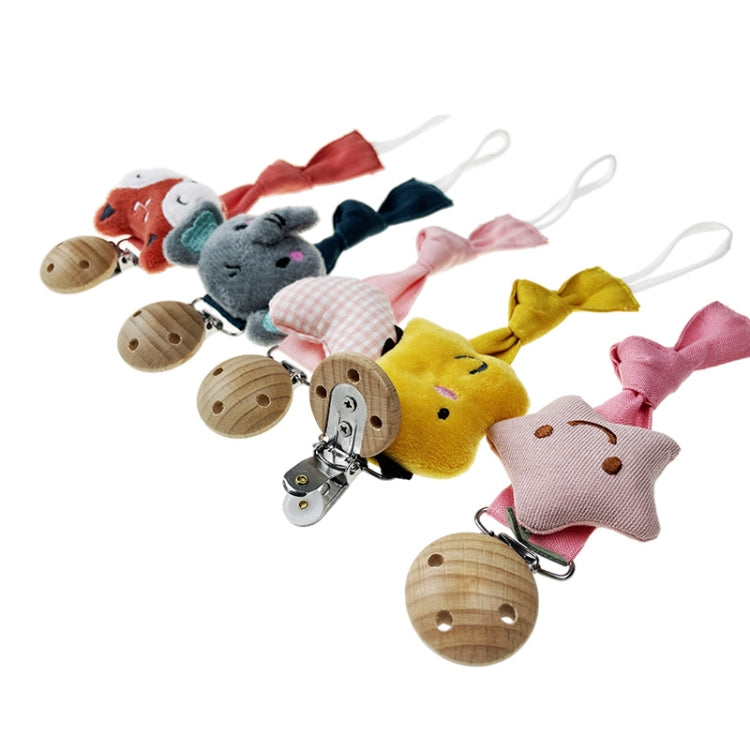 Animal Head Pacifier Chain Newborn Pacifier Clip, Style: Rabbit - Cups & Silicone Nipple by PMC Jewellery | Online Shopping South Africa | PMC Jewellery | Buy Now Pay Later Mobicred