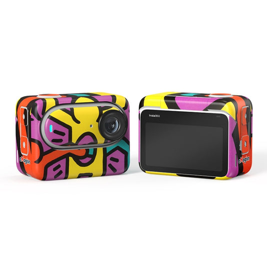 For Insta360 GO 3 / GO 3S AMagisn Body Sticker Protective Film Action Camera Accessories, Style: Graffiti - Protective Film & Stickers by aMagisn | Online Shopping South Africa | PMC Jewellery | Buy Now Pay Later Mobicred