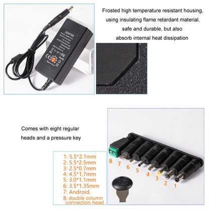 65W 6-20V Adjustable 3A DC Power Adapter Charger, Specification: EU Plug - Universal Power Adapter by PMC Jewellery | Online Shopping South Africa | PMC Jewellery | Buy Now Pay Later Mobicred