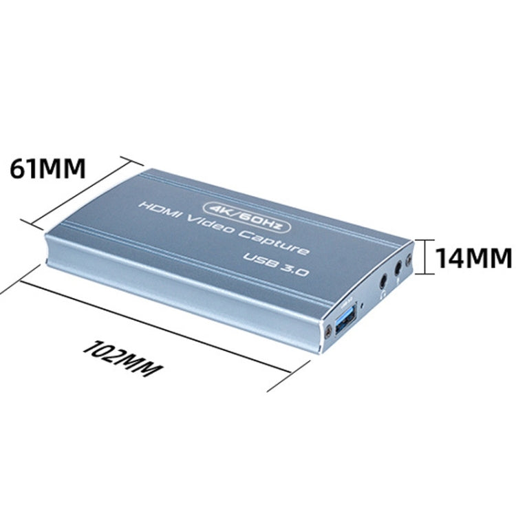 FJGEAR FJ-HU30A USB3.0 Capture Card 4K Game Live Recording Box - Video Capture Solutions by FJGEAR | Online Shopping South Africa | PMC TechLife | Buy Now Pay Later Mobicred