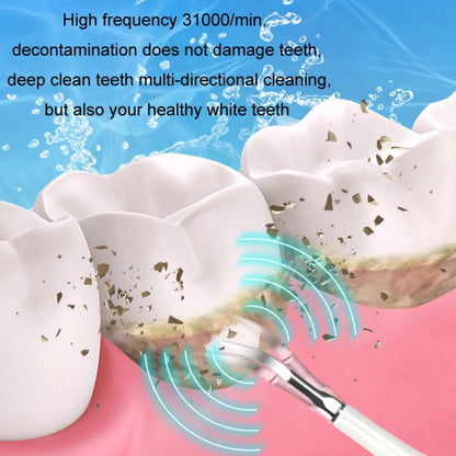 6 In 1 Electric Dental Scaler Calculus Removal Teeth Cleaning Set, Color: White Basic - Oral Irrigators by PMC Jewellery | Online Shopping South Africa | PMC Jewellery | Buy Now Pay Later Mobicred