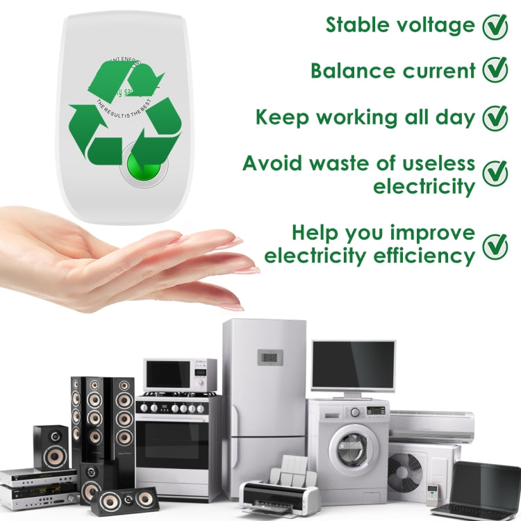 Smart Home Energy Saver Portable Safety Power Saving Box, Specification: EU Plug -  by PMC TechLife | Online Shopping South Africa | PMC TechLife