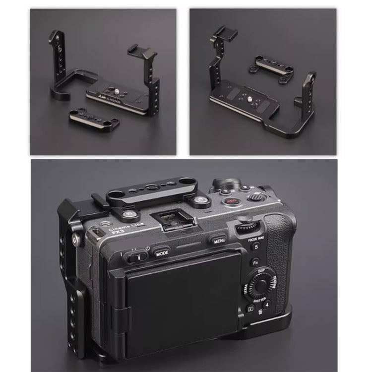 For Sony FX30 FX3 Camera JLWIN Protection Cage Stabilizer Rig, Spec: Only Rabbit Cage - free shipping - PMC TechLife - Order now!