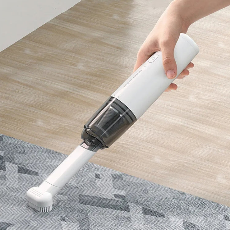 Mini Portable Detachable Wireless Handheld Powerful Car Vacuum Cleaner, Style: Metal Filter (White) - Vacuum Cleaner by PMC TechLife | Online Shopping South Africa | PMC TechLife | Buy Now Pay Later Mobicred