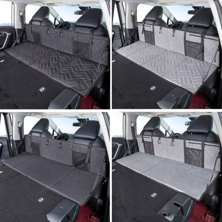 Car Camping Bed Folding Board SUV Rear Row Extension Board For Tesla, Color: Black Embossed - Seat Accessories by PMC TechLife | Online Shopping South Africa | PMC TechLife | Buy Now Pay Later Mobicred