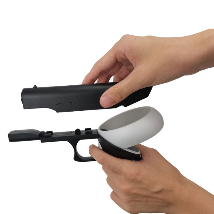 For Meta Quest 2 VR  iplay Controller Shooting Game Grip(Black) - VR Accessories by PMC TechLife | Online Shopping South Africa | PMC TechLife