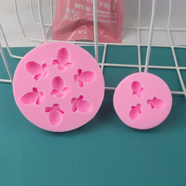 Little Bee Silicone Mold Fondant Chocolate Cake Mold, Spec: Mk-3172 Light Gray - Food Molds by PMC TechLife | Online Shopping South Africa | PMC TechLife