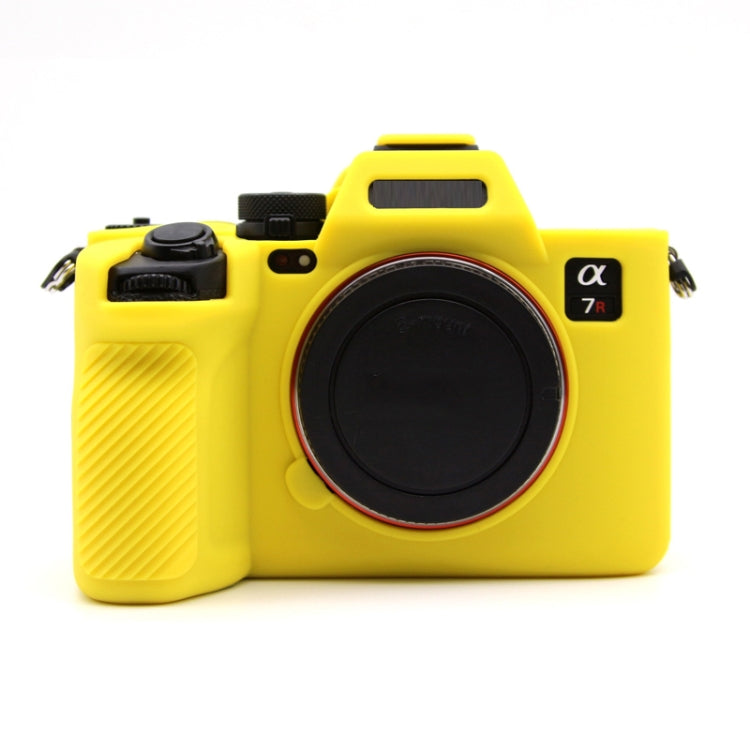 For Sony A7RV Mirrorless Camera Protective Silicone Case, Color: Yellow - Protective Case by PMC TechLife | Online Shopping South Africa | PMC TechLife | Buy Now Pay Later Mobicred