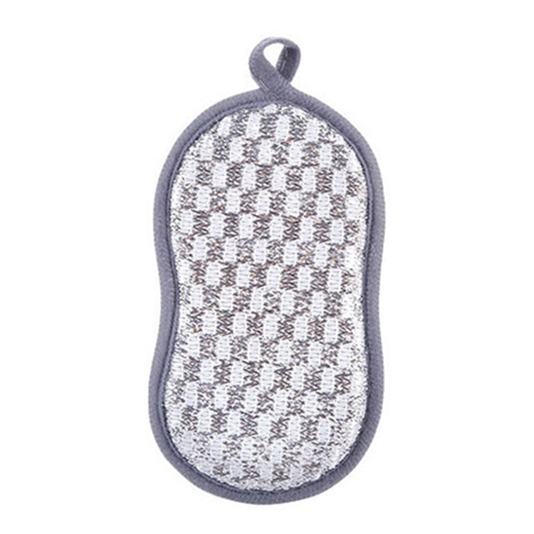 5pcs Double-sided Absorbent Kitchen Dishwashing Sponge Multifunctional Cleaning Rag, Style: Gray - Cleaning Tools by PMC TechLife | Online Shopping South Africa | PMC TechLife | Buy Now Pay Later Mobicred