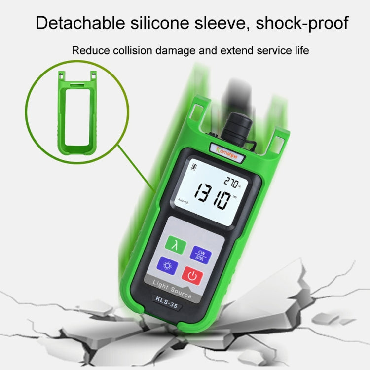 Komshine Handheld Laser Light Source Fiber Tester with LED Backlight, Model: KLS-35-M - free shipping - PMC Jewellery - Order now!