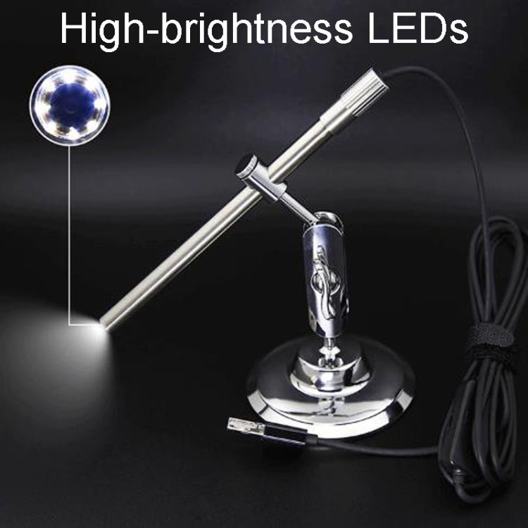 Teslong MS100 200X Magnification Adjustable Focus USB Microscope Phone And Computer HD Electronic Microscope - Digital Microscope by Teslong | Online Shopping South Africa | PMC TechLife | Buy Now Pay Later Mobicred