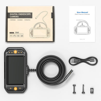 Teslong TS43S HD Camera Probe 4.3 Inch Screen All-In-One Industrial Borescope Auto Repair Tools, Specification: 5.5mm Single Lens -  by Teslong | Online Shopping South Africa | PMC Jewellery | Buy Now Pay Later Mobicred