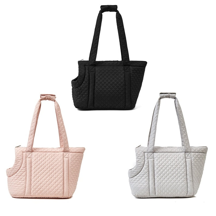 Pet Handbag Autumn And Winter Shoulder Cat Outing Bag, Color: Light Gray - Pet Bags by PMC TechLife | Online Shopping South Africa | PMC TechLife | Buy Now Pay Later Mobicred