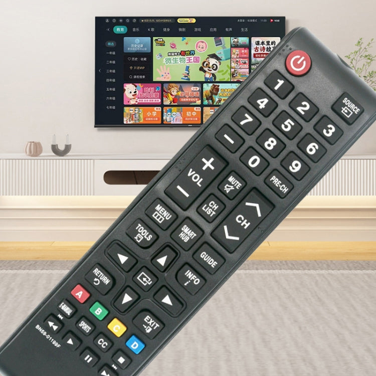 BN59-01199F For Samsung LED LCD Smart TV Remote Control Replacement Part(Black) - free shipping - PMc TechLife - Order now!