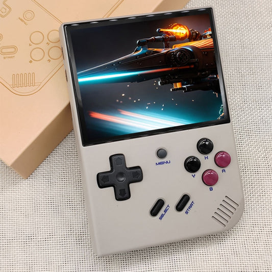 ANBERNIC RG35XX PLUS  Handheld Game Console 3.5-Inch IPS Screen Support HDMI TV 64GB(Retro Gray) - Pocket Console by ANBERNIC | Online Shopping South Africa | PMC Jewellery