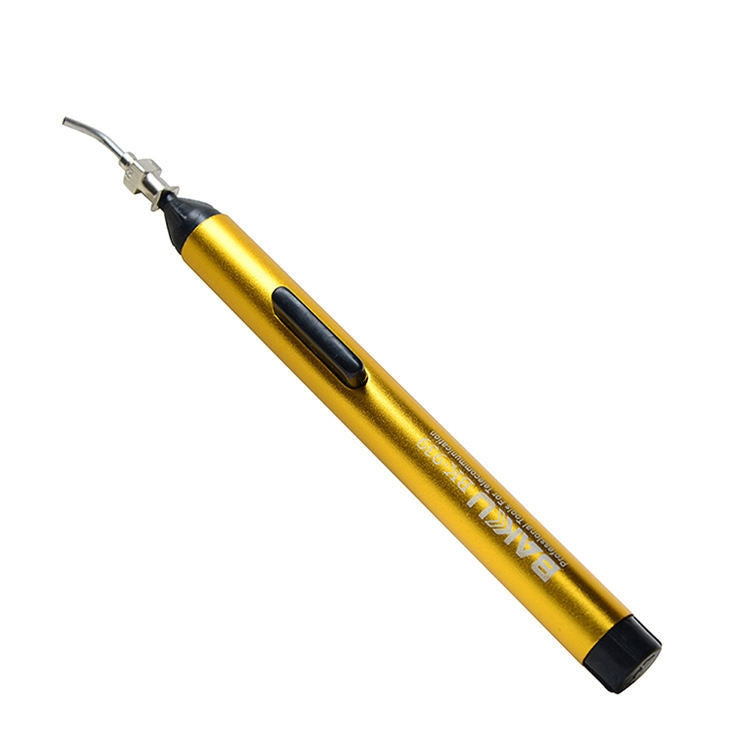 BAKU BK-939 Vacuum Sucking Pen with 3 Suction Headers Repair Tool(Gold) - Sucker by BAKU | Online Shopping South Africa | PMC Jewellery | Buy Now Pay Later Mobicred