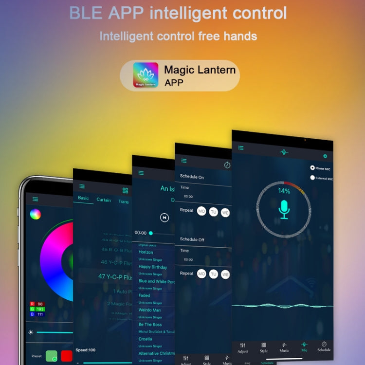 4pcs+3 Corners Bluetooth 12V RGBIC Splicing Wall Light Intelligent Remote Control Indoor Decorative Ambient Lights(UK Plug) - Novelty Lighting by PMC TechLife | Online Shopping South Africa | PMC TechLife | Buy Now Pay Later Mobicred