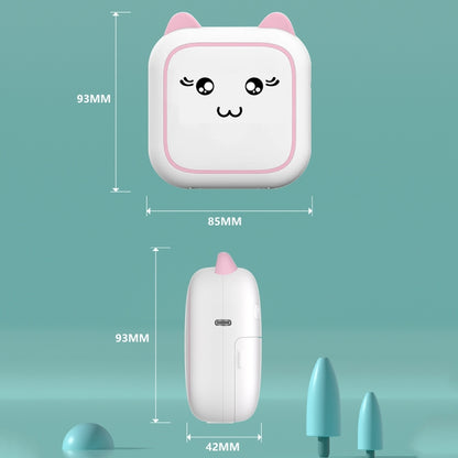M5 Mini Cartoon Portable Bluetooth Printer Photo Thermal Printer(Pink) - Printer by PMC Jewellery | Online Shopping South Africa | PMC Jewellery
