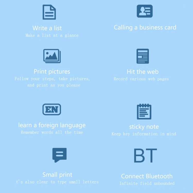 C15 Mini Student Bluetooth Inkless Photo Label Thermal Printer, Spec: Green+5 Stickers+5 Paper - free shipping - PMC TechLife - Order now!