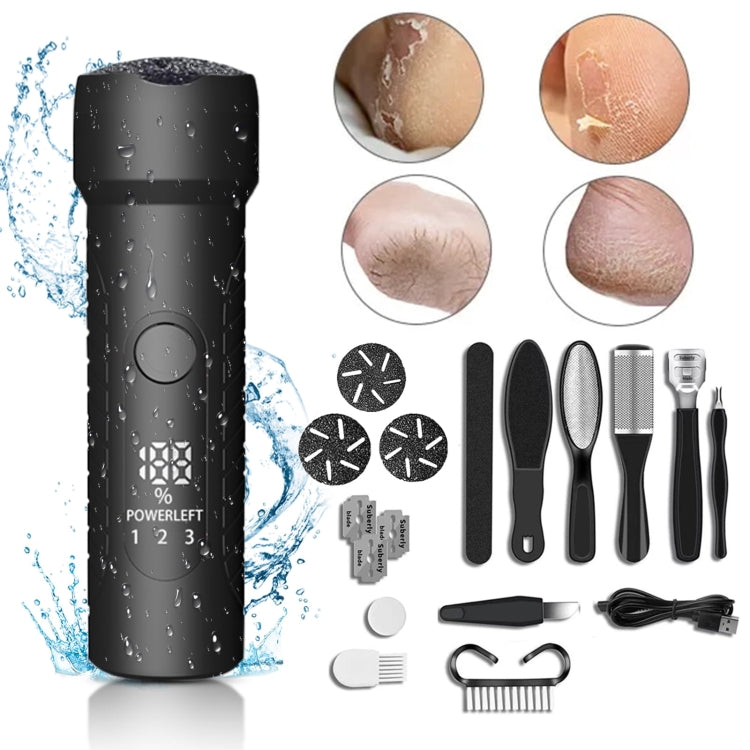 Electric Foot File Pedicure Kit Waterproof Feet Callus Remover, Spec: Kit 1 White - Grinding Tools & Accessories by PMC Jewellery | Online Shopping South Africa | PMC Jewellery | Buy Now Pay Later Mobicred