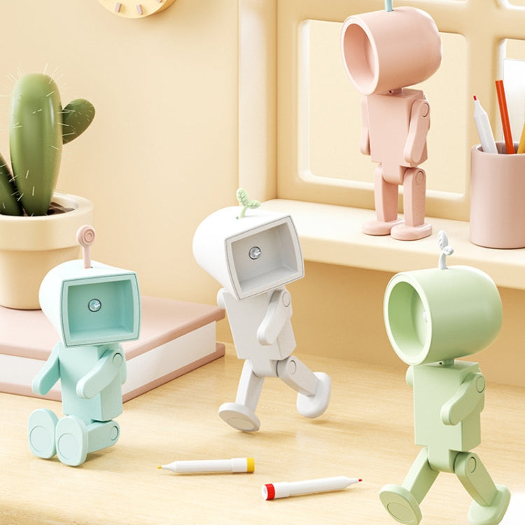 Mini Astronaut Magnetic LED Night Light Desktop Building Block Ornaments Desk Lamp, Color: Square White - free shipping - PMc TechLife - Order now!