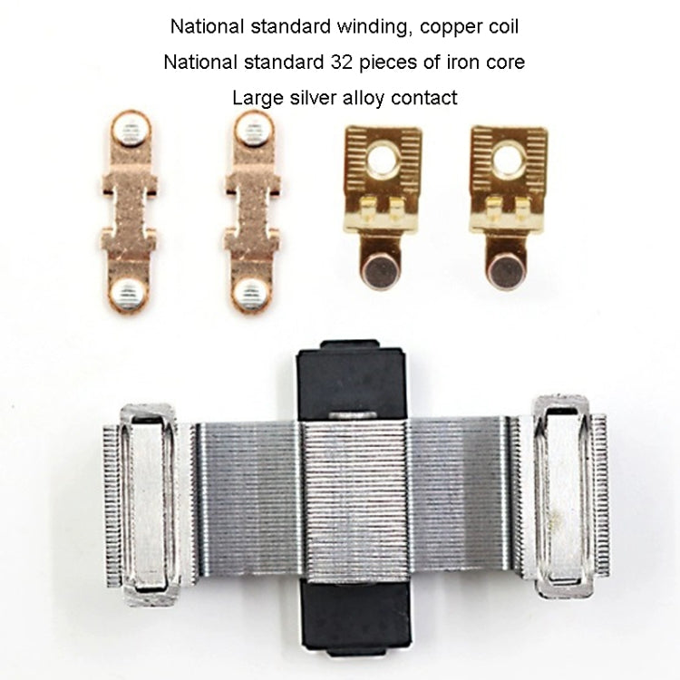 CHNT CJX2-1801 18A 220V Silver Alloy Contacts Multi-Purpose Single-Phase AC Contactor - Relays by CHNT | Online Shopping South Africa | PMC TechLife | Buy Now Pay Later Mobicred