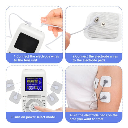 12 Modes TENS Machine Low Frequency Pulse Physiotherapy Device for Pain Relief  HH-8812 - Massage & Relaxation by PMC Jewellery | Online Shopping South Africa | PMC Jewellery