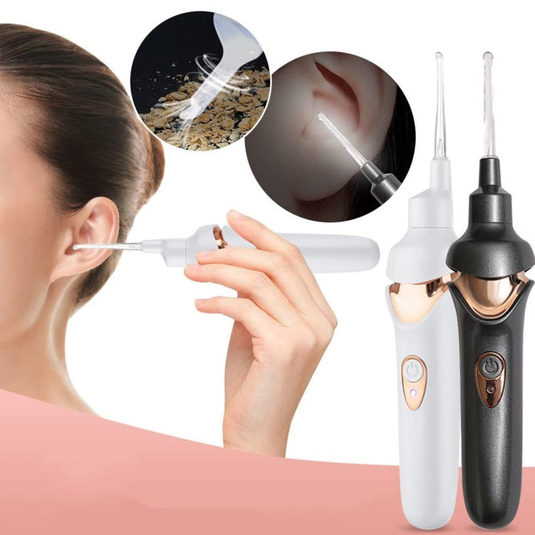 Luminous Upgraded LED Electric Ear Scoop Children Ear Cleaning Tool Set(Black Gray) - free shipping - PMC TechLife - Order now!