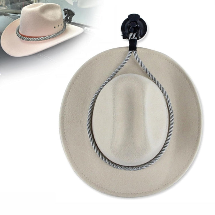 Car Cowboy Hat Rack Home Door Rear Hat Hook Holder, Color: Gray - Stowing Tidying by PMC Jewellery | Online Shopping South Africa | PMC Jewellery | Buy Now Pay Later Mobicred