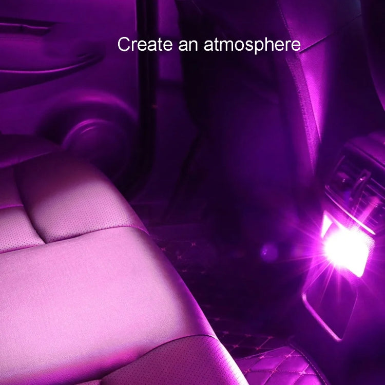 Car Diamond Model USB Ambient Light Charge-Free Plug And Play LED Decorative Lights(Ice Blue) - Atmosphere lights by PMC TechLife | Online Shopping South Africa | PMC TechLife | Buy Now Pay Later Mobicred