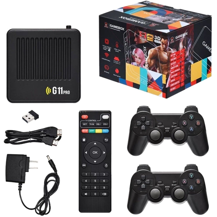 G11 PRO Game Machine TV Box Dual System HDMI HD 4K Retro Arcade, Style: 128G+Charging Handle - Pocket Console by PMC Jewellery | Online Shopping South Africa | PMC Jewellery | Buy Now Pay Later Mobicred