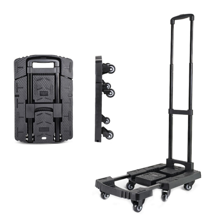 Folding Hand Trolley Portable Luggage Handling Turtle Cart(Black) - free shipping - PMc TechLife - Order now!