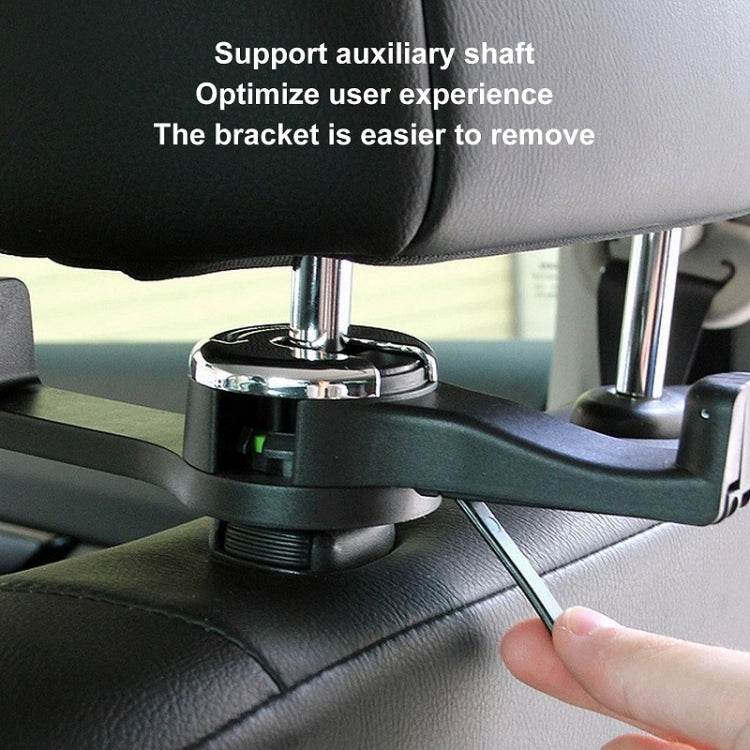 Car Back Seat Double Hook Phone Holder, Color: Black - free shipping - PMC TechLife - Order now!