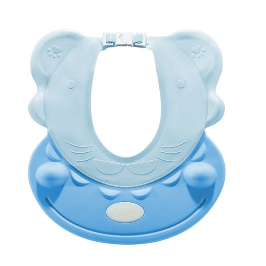 Baby Shampoo Waterproof Ear Protection Adjustable Shower Cap(Blue) - Baby Care by PMC Jewellery | Online Shopping South Africa | PMC Jewellery | Buy Now Pay Later Mobicred