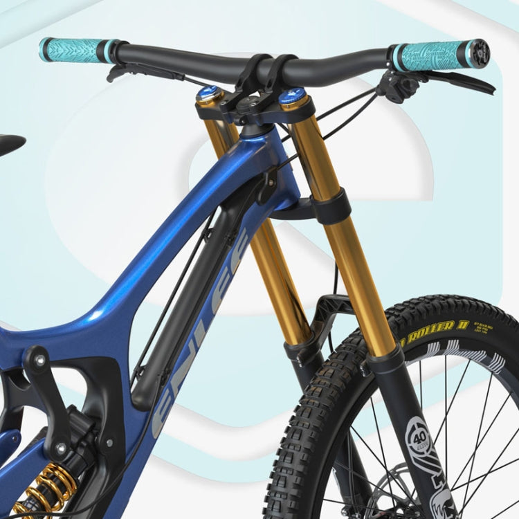 ENLEE E-235151 1pair Silicone Bicycle Covers Mountain Bike Cycling Grips With Handlebar Blocking(Light Green) - Bicycle Grips by ENLEE | Online Shopping South Africa | PMc TechLife | Buy Now Pay Later Mobicred