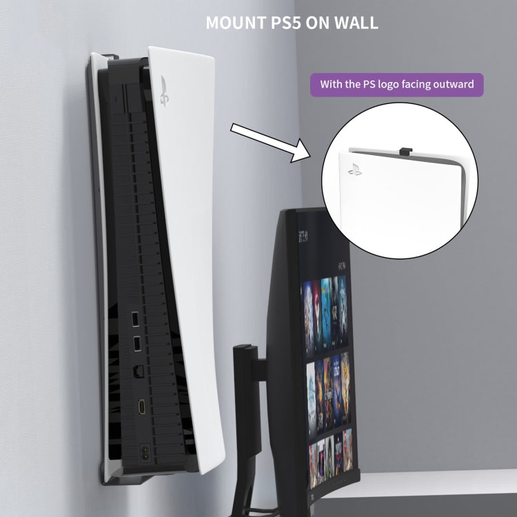 JYS-P5149 For PS5 Wall Bracket Storage Hook Suit Game Console Storage Bracket - free shipping - PMC Jewellery - Order now!