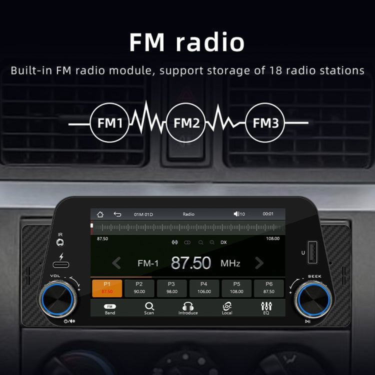 5-Inch Wireless MP5 Car Universal Bluetooth Hands-Free Radio(F152W) - Car MP3 & MP4 & MP5 by PMC Jewellery | Online Shopping South Africa | PMC Jewellery | Buy Now Pay Later Mobicred