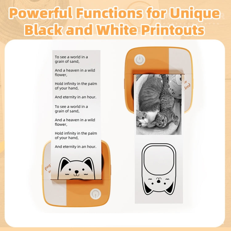 D2 Mini Label Printer Inkless Wireless Portable Thermal Printer Photo Printer, Spec: Standard Edition - Printer by PMC Jewellery | Online Shopping South Africa | PMC Jewellery