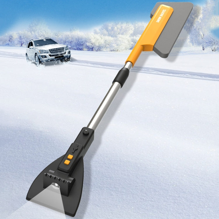 Car Multifunctional Telescopic Snow Shovel Glass Defrost De-icing Brush Winter Cleaning Tools, Spec: Light Model - Ice Scraper by PMC Jewellery | Online Shopping South Africa | PMC Jewellery | Buy Now Pay Later Mobicred