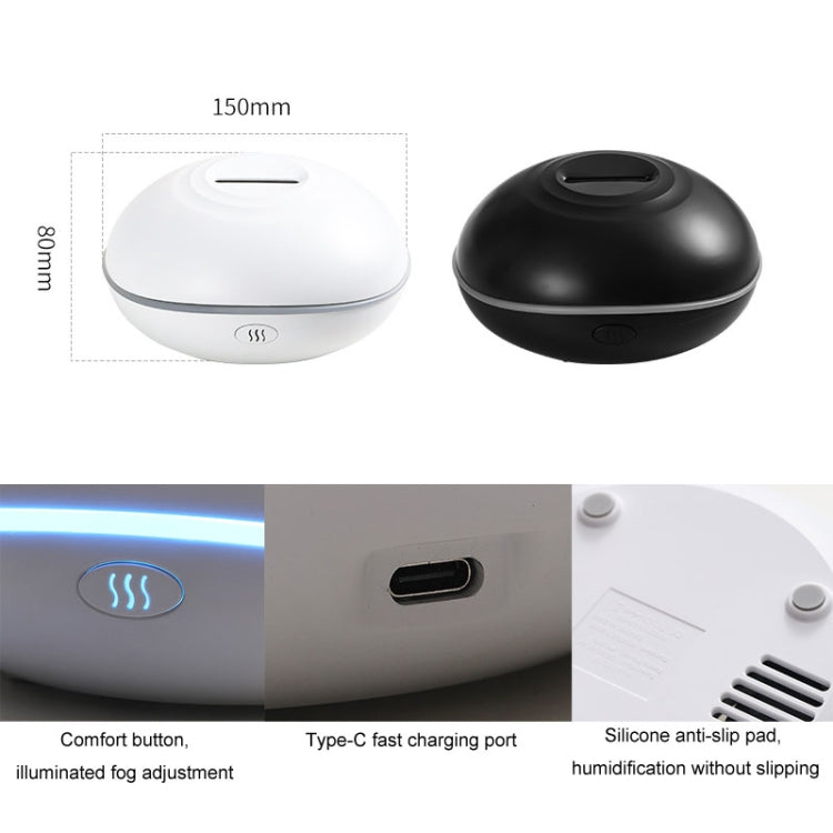 SD13 200ML Car USB Flame Aromatherapy Diffuser Home LED Night Light Silent Mist Humidifier(White) - free shipping - PMC TechLife - Order now!
