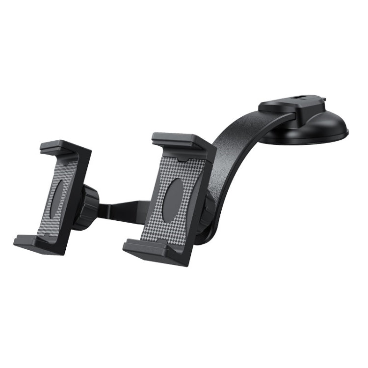 Car Dashboard Suction Cup Double Chuck Mobile Phone Holder(CP-T1) - Car Holders by PMC Jewellery | Online Shopping South Africa | PMC Jewellery | Buy Now Pay Later Mobicred