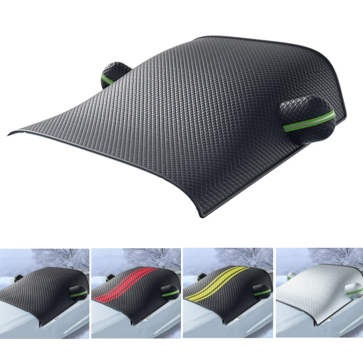 Car Front Windshield Snow and Anti-freeze Thickened Car Cover, Size: Black Red SUV - Window Foils & Solar Protection by PMC TechLife | Online Shopping South Africa | PMC TechLife | Buy Now Pay Later Mobicred