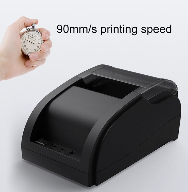 58mm USB Computer Version+Mobile Bluetooth Automatic Order Takeout Receipt Cashier Thermal Printer(EU Plug) - Printer by PMC TechLife | Online Shopping South Africa | PMC TechLife | Buy Now Pay Later Mobicred