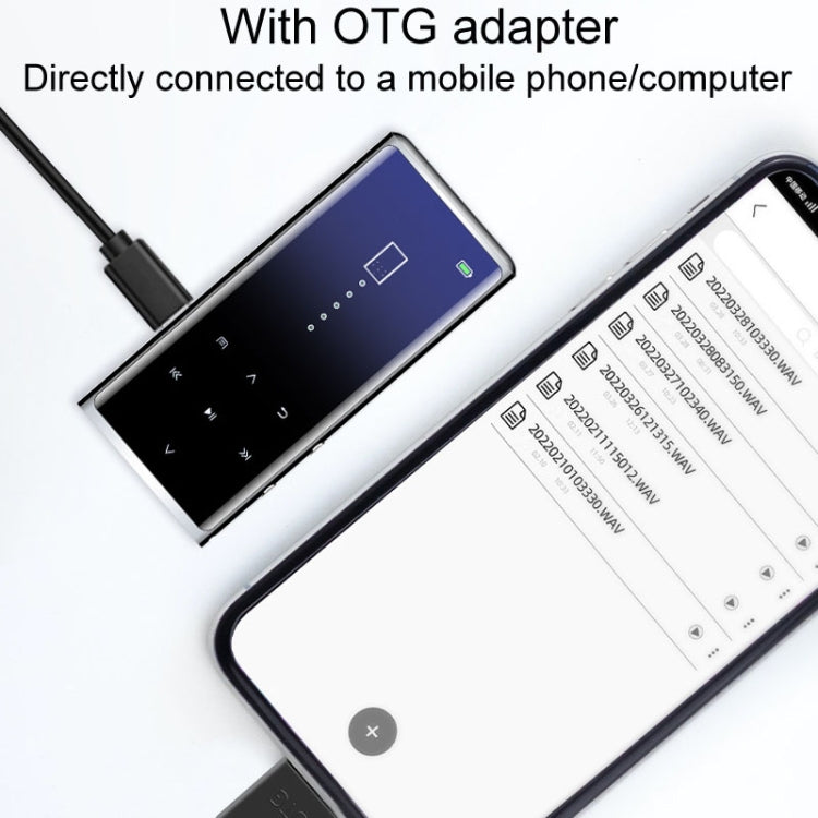 M27 1.8 Inch Bluetooth MP3/MP4 Music Player E-Book Recorder, Size: 32GB(Black) - MP3 Player by PMC TechLife | Online Shopping South Africa | PMC TechLife | Buy Now Pay Later Mobicred