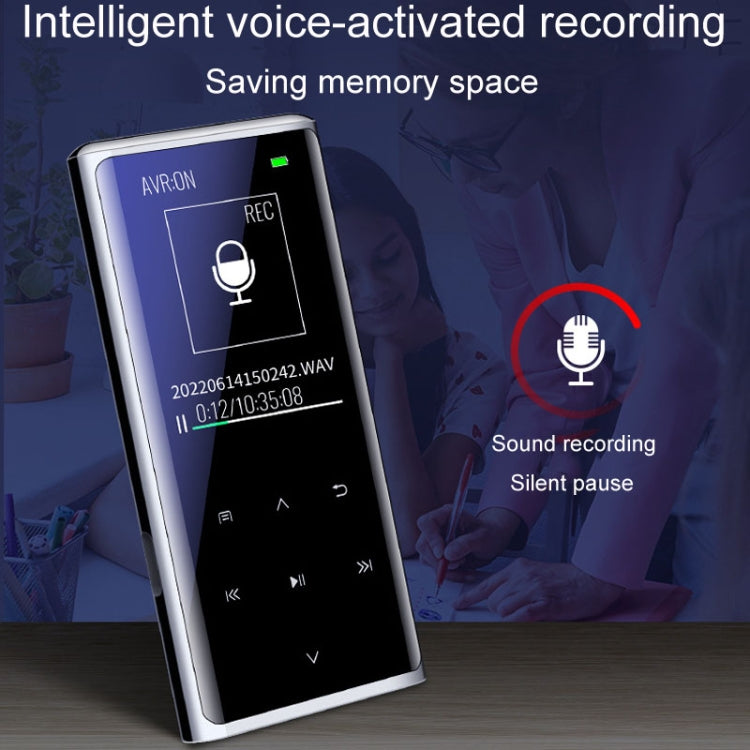 M27 1.8 Inch Bluetooth MP3/MP4 Music Player E-Book Recorder, Size: 4GB(Black) - MP3 Player by PMC TechLife | Online Shopping South Africa | PMC TechLife | Buy Now Pay Later Mobicred