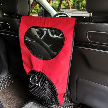 Car Rear Pet And Kids Deterrent Barrier Automobile Seat Storage Bags(Black) - Stowing Tidying by PMC Jewellery | Online Shopping South Africa | PMC Jewellery | Buy Now Pay Later Mobicred